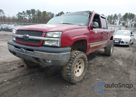 2005 Chevrolet Silverado 1500 Ls z USA, uszkodzony, nr VIN 2GCEK13T051382618